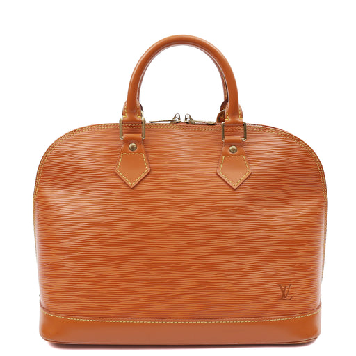 Picture of Louis Vuitton Top Handle Alma MM in Brown, Epi Leather