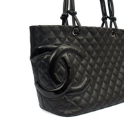Picture of Chanel Tote Cambon Tote in Black, Leather