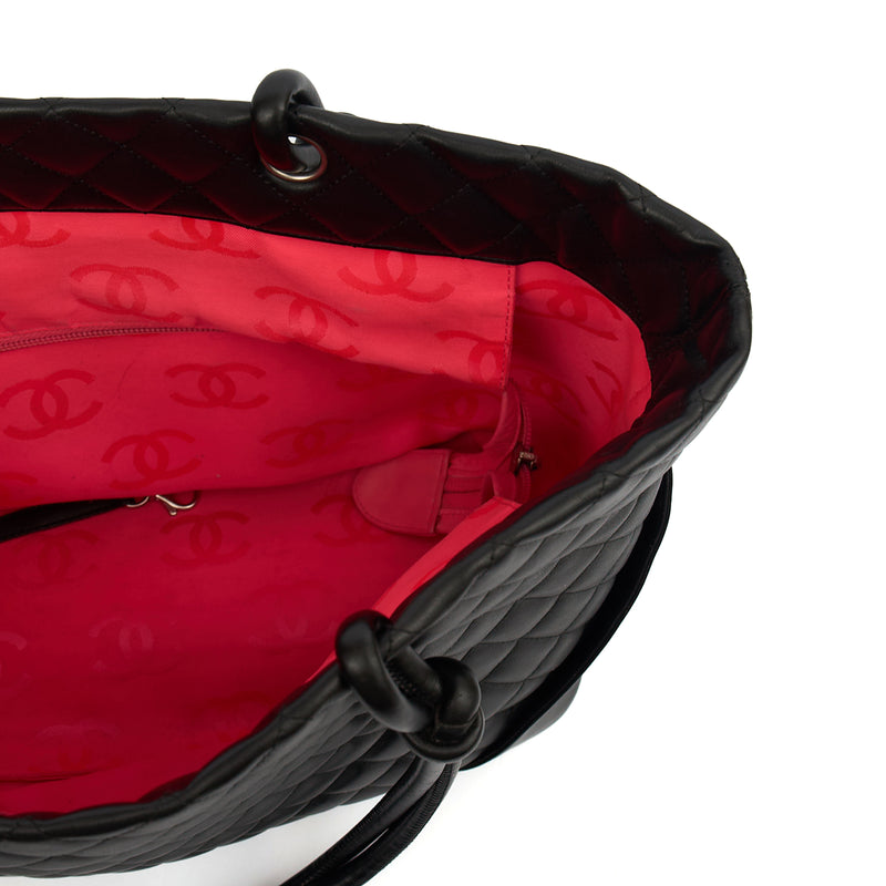 Picture of Chanel Tote Cambon Tote in Black, Leather