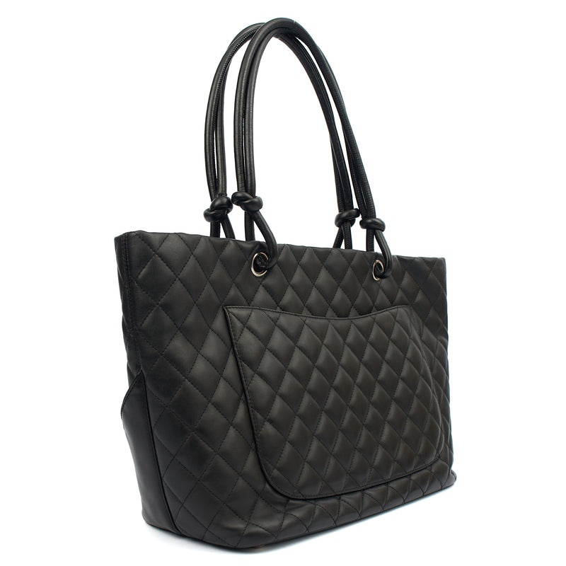 Picture of Chanel Tote Cambon Tote in Black, Leather