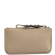Picture of Chloe Clutch Clutch in Grey, Calfskin Leather