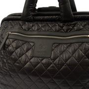 Picture of Chanel Wheeled Coco Cocoon in Black, Fabric