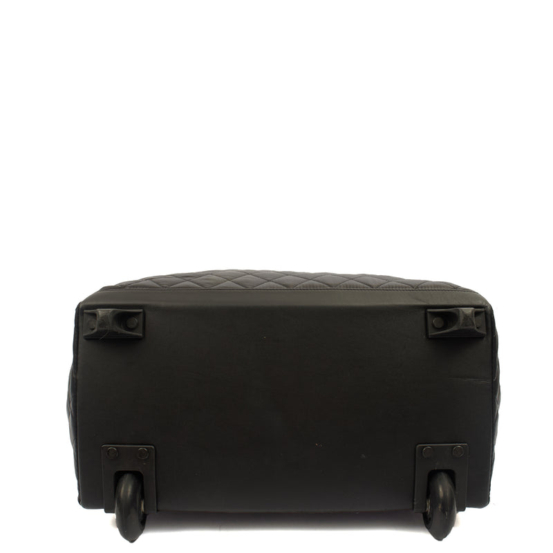Picture of Chanel Wheeled Coco Cocoon in Black, Fabric