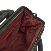 Picture of Chanel Wheeled Coco Cocoon in Black, Fabric