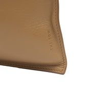 Picture of The Row Tote Flat Leather Tote in Brown, Leather