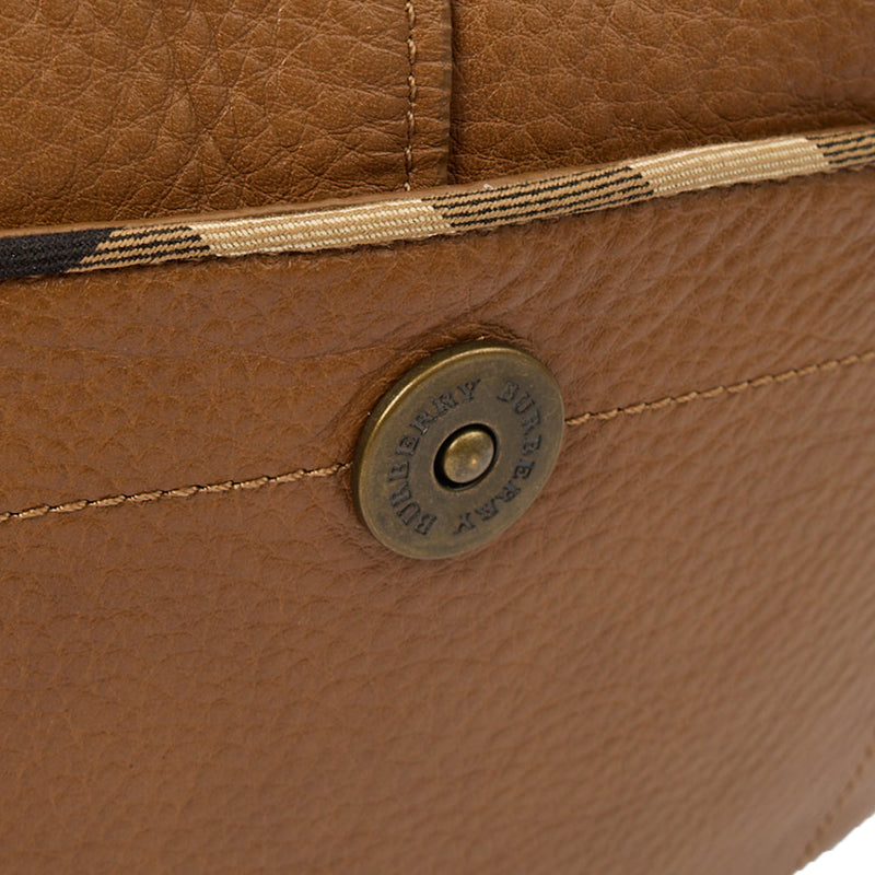 Picture of Burberry Shoulder Bag Hobo in Brown, Leather