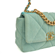 Picture of Chanel Cross Body Chanel 19 in Blue, Canvas