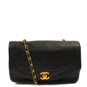 Picture of Chanel Cross Body Diana - Small in Black, Lambskin Leather
