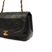 Picture of Chanel Cross Body Diana - Small in Black, Lambskin Leather