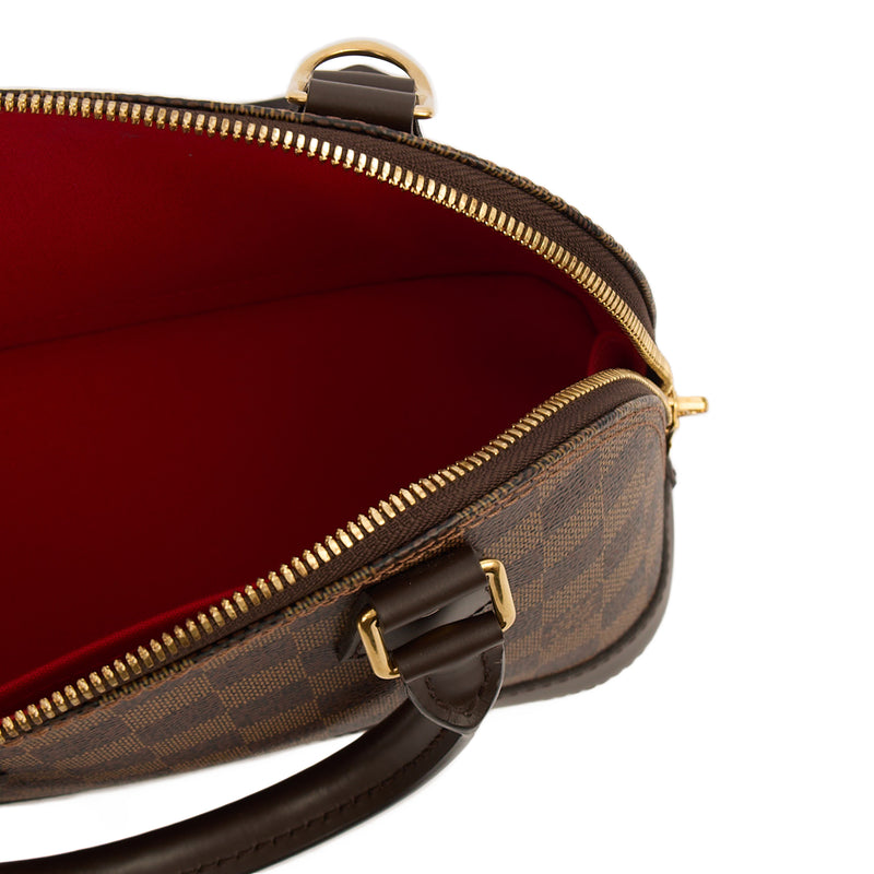 Picture of Louis Vuitton Cross Body Alma BB in Damier Ebene, Canvas