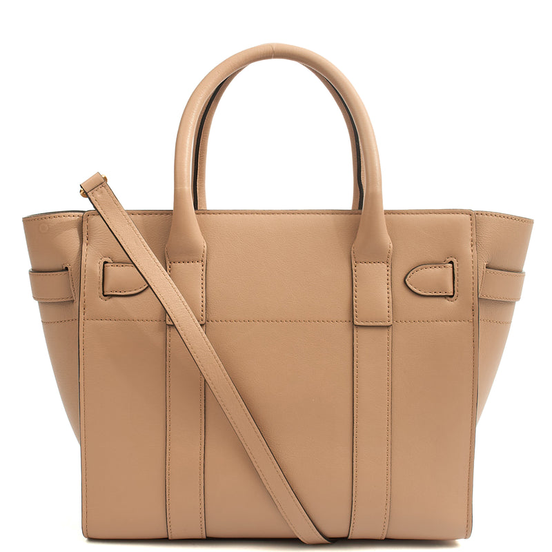Picture of Mulberry Top Handle Zipped Bayswater in Rose Water, Leather