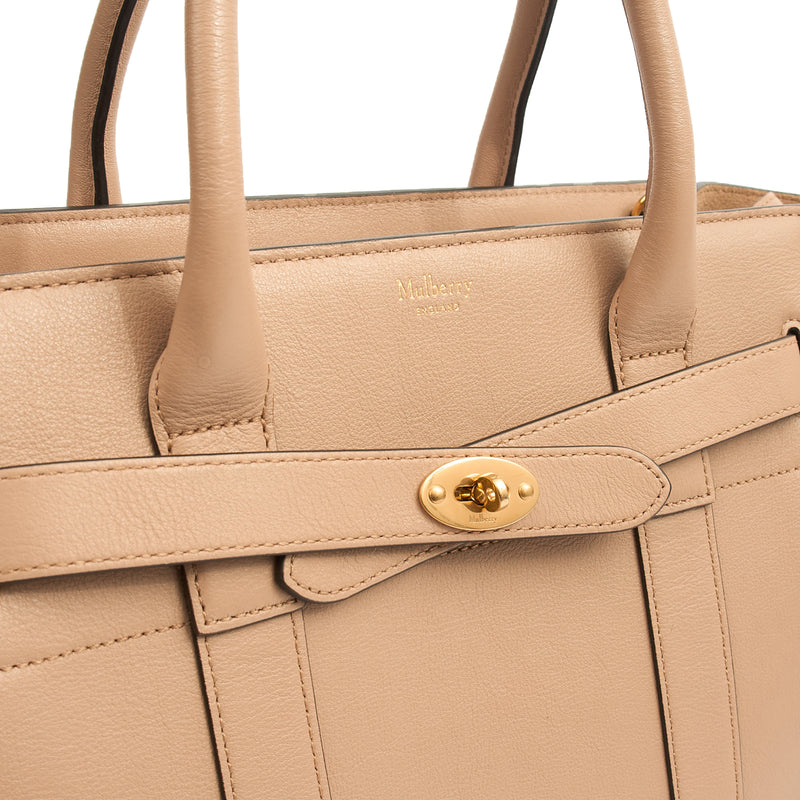 Picture of Mulberry Top Handle Zipped Bayswater in Rose Water, Leather