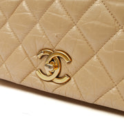 Picture of Chanel Shoulder Bag Chain Flap Bag in Neutral, Calfskin Leather