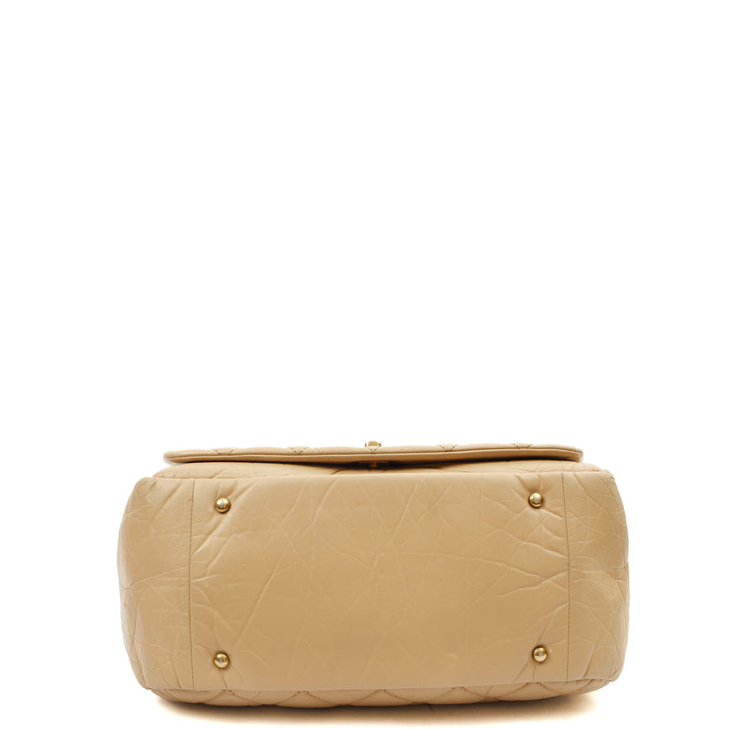 Picture of Chanel Shoulder Bag Chain Flap Bag in Neutral, Calfskin Leather