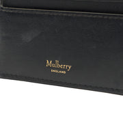 Picture of Mulberry Card Holder Wallet in Black M Jacquard, Calfskin Leather