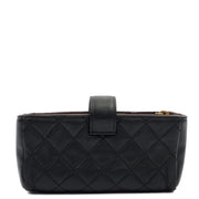 Picture of Chanel Purse Quilted CC Cardholder in Black, Lambskin Leather
