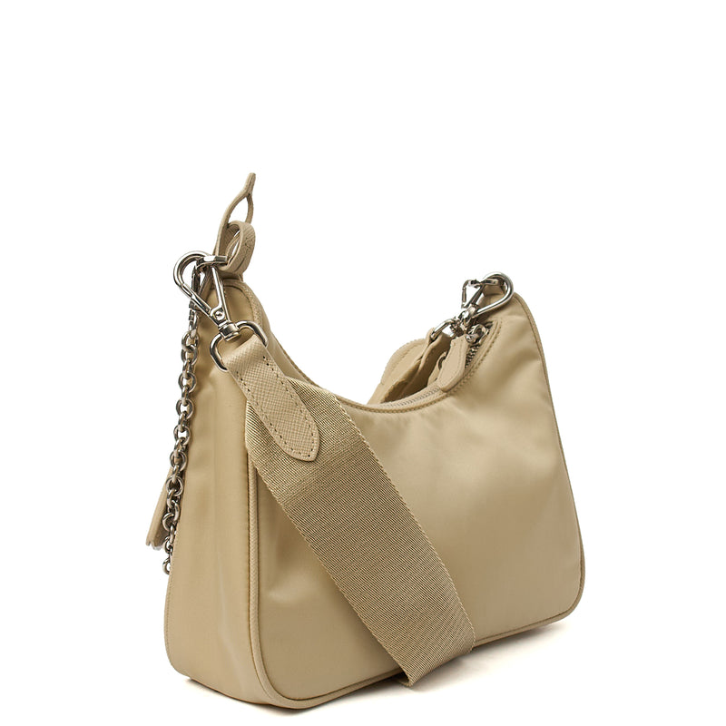 Picture of Prada Cross Body Re-Edition 2000 Shoulder Bag in Deserto, Nylon