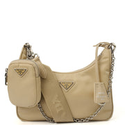 Picture of Prada Cross Body Re-Edition 2000 Shoulder Bag in Deserto, Nylon