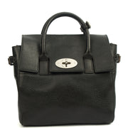 Picture of Mulberry Cross Body Cara Delevingne Backpack in Black, Calfskin Leather