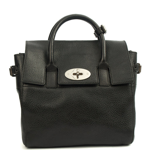 Picture of Mulberry Cross Body Cara Delevingne Backpack in Black, Calfskin Leather