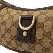 Picture of Gucci Shoulder Bag Pochette in Brown, GG Supreme Canvas