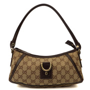 Picture of Gucci Shoulder Bag Pochette in Brown, GG Supreme Canvas