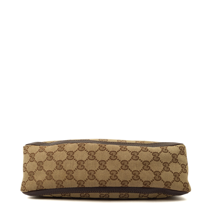 Picture of Gucci Shoulder Bag Pochette in Brown, GG Supreme Canvas