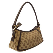 Picture of Gucci Shoulder Bag Pochette in Brown, GG Supreme Canvas