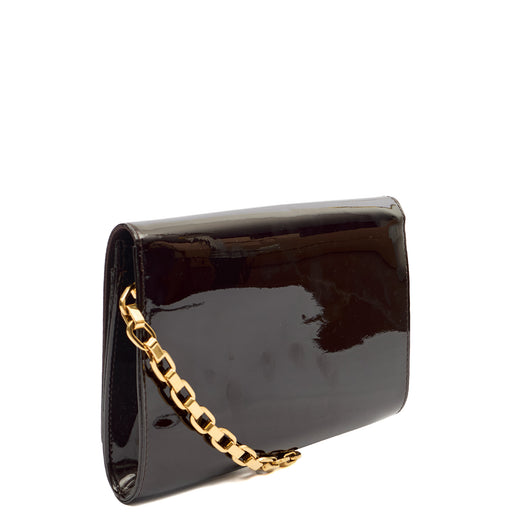 Picture of Louis Vuitton Shoulder Bag Chain Louise PM in Brown, Patent Leather