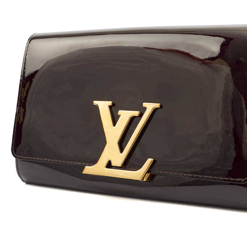 Picture of Louis Vuitton Shoulder Bag Chain Louise PM in Brown, Patent Leather