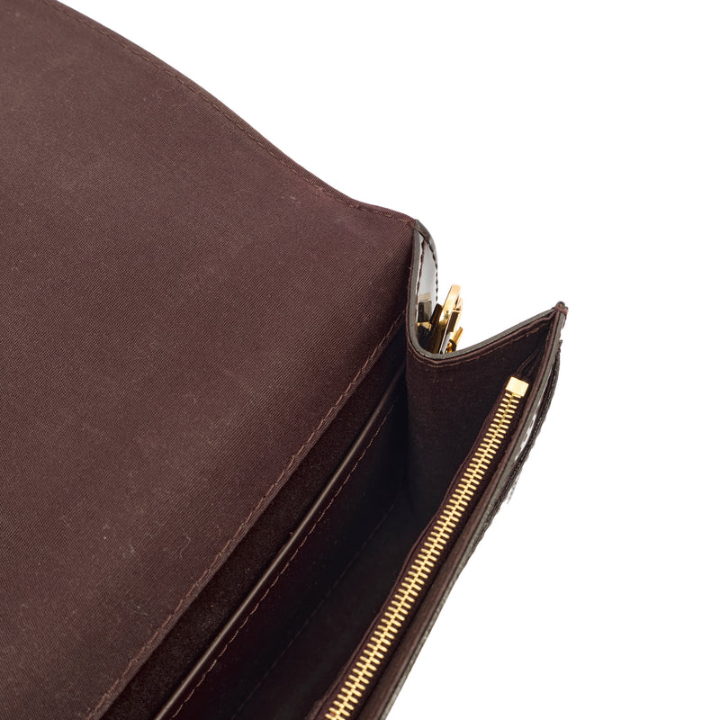 Picture of Louis Vuitton Shoulder Bag Chain Louise PM in Brown, Patent Leather