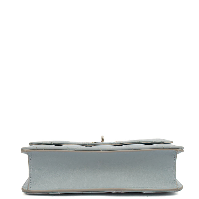 Picture of Mulberry Cross Body Darley Shoulder Bag  in Cloud, Leather