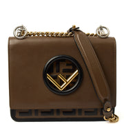 Picture of Fendi Shoulder Bag Kan I - Small in Brown, Leather