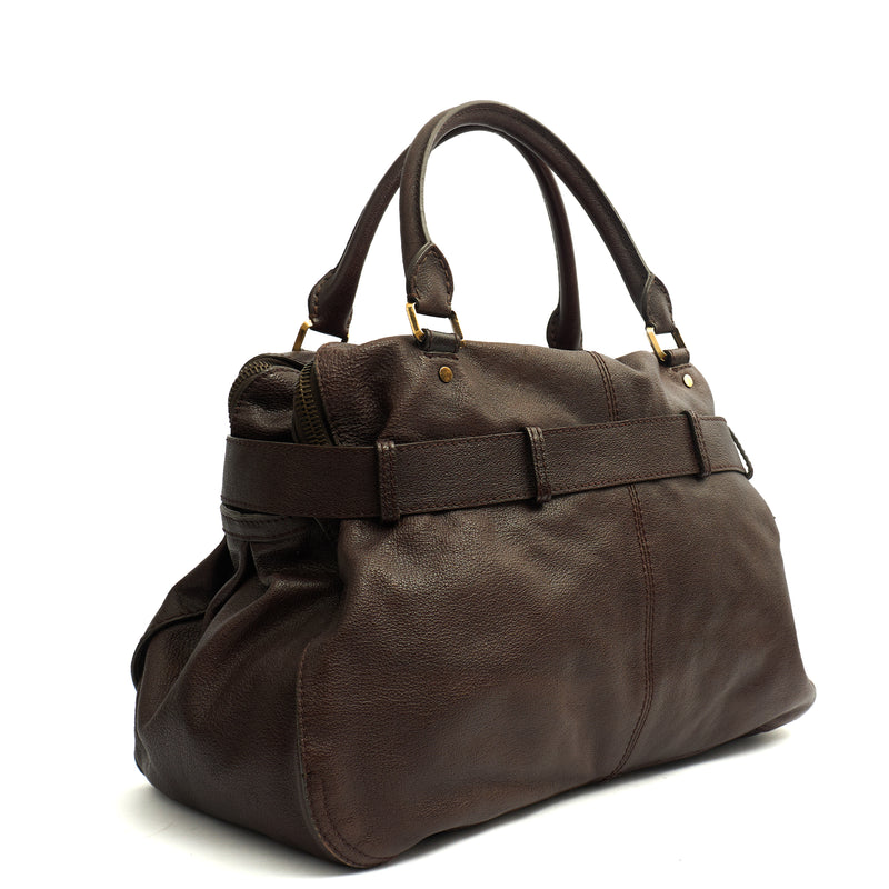 Picture of Burberry Tote Tote in Brown, Leather