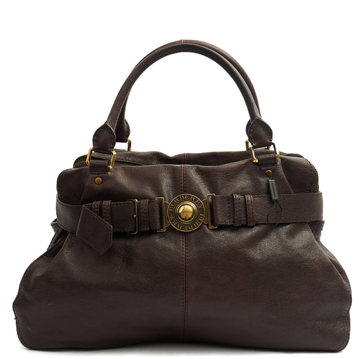 Picture of Burberry Tote Tote in Brown, Leather