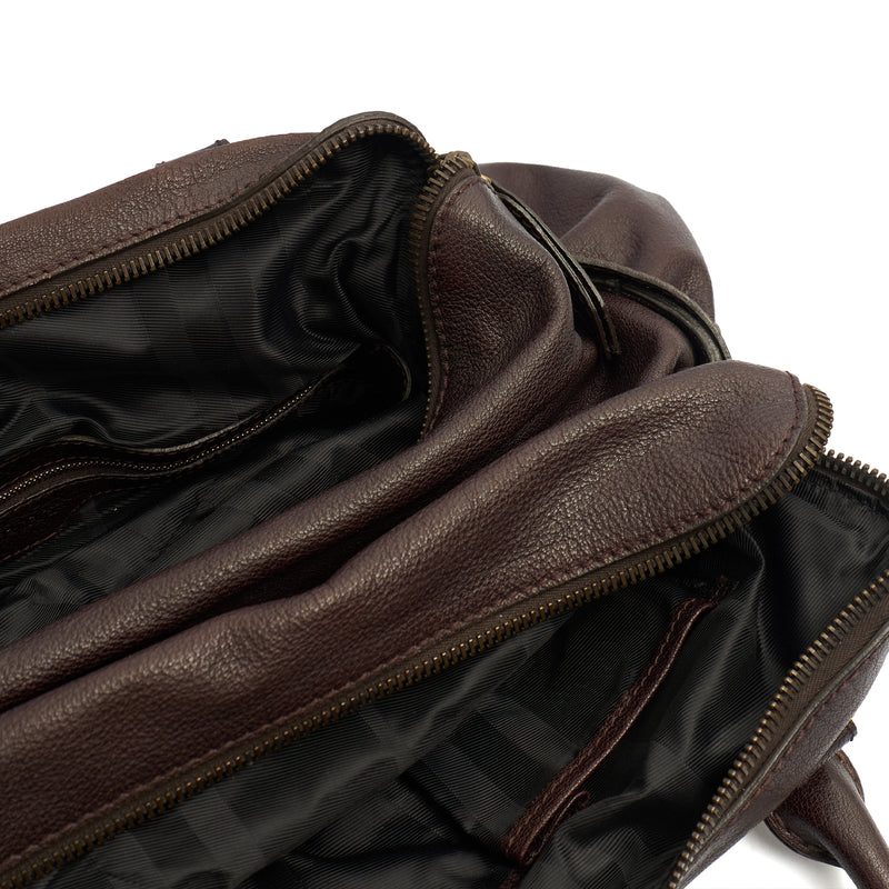 Picture of Burberry Tote Tote in Brown, Leather