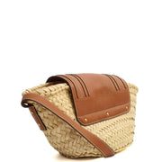 Picture of Chloe Cross Body Marcie Basket Bag- Mini in Neutral, Other