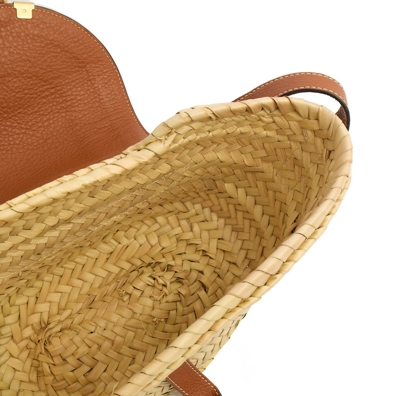 Picture of Chloe Cross Body Marcie Basket Bag- Mini in Neutral, Other
