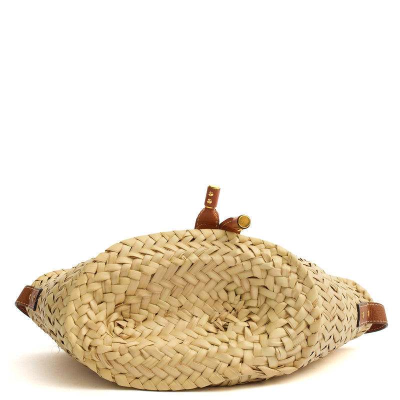 Picture of Chloe Cross Body Marcie Basket Bag- Mini in Neutral, Other
