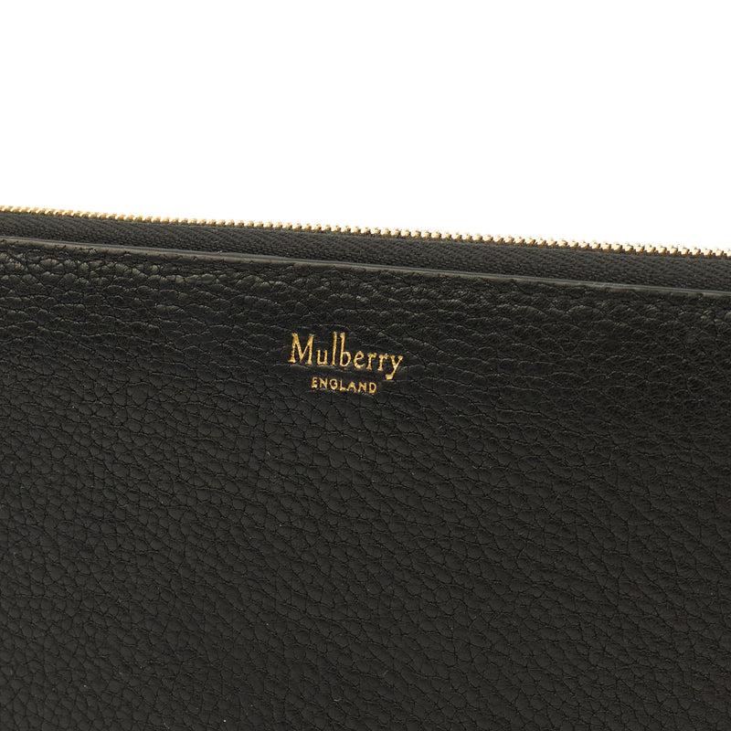 Picture of Mulberry Purse Continental Wallet  in Black, Leather