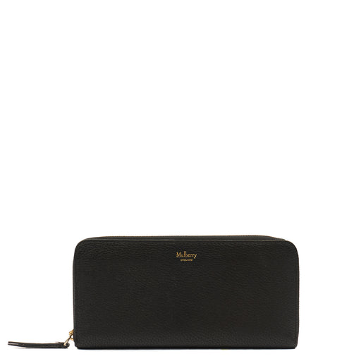 Picture of Mulberry Purse Continental Wallet  in Black, Leather