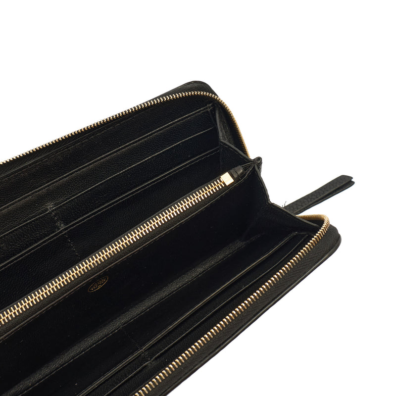 Picture of Mulberry Purse Continental Wallet  in Black, Leather