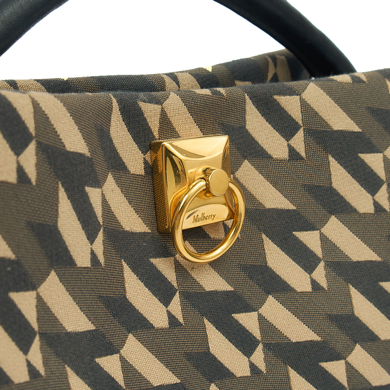 Picture of Mulberry Tote Iris - Small in Print, Canvas
