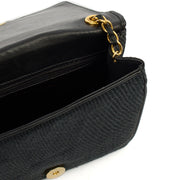 Picture of Chanel Cross Body Vintage Flap Bag  in Black, Other