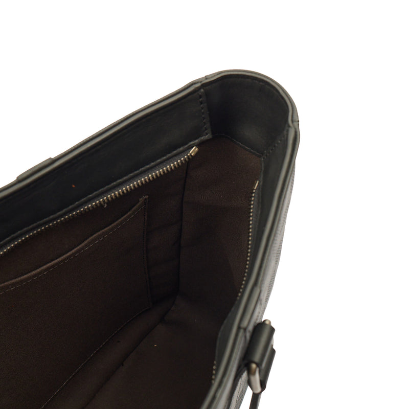 Picture of Louis Vuitton Tote Tadao  in Damier Carbon, Calfskin Leather