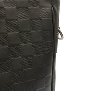 Picture of Louis Vuitton Tote Tadao  in Damier Carbon, Calfskin Leather