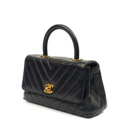 Picture of Chanel Top Handle Coco Handle Bag - Small in Black, Leather