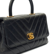 Picture of Chanel Top Handle Coco Handle Bag - Small in Black, Leather