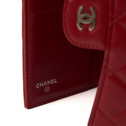 Picture of Chanel Purse Classic Bi Fold Wallet  in Red, Leather