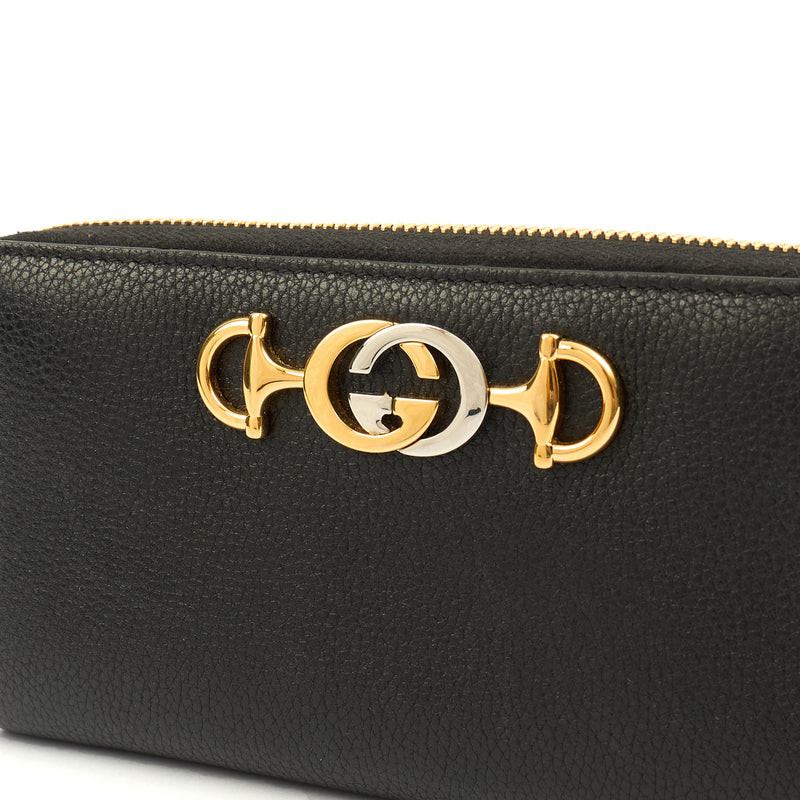 Picture of Gucci Clutch Zumi Card Case Wallet in Black, Leather